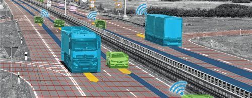 Im Testfeld Niedersachsen auf der A39 wird der Verkehr von morgen erprobt. Foto Auto-Medienportal.Net/DLR