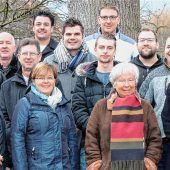 Viele Generationen und Berufe