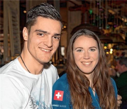 Lena Häcki und Marco Groß würden gerne gemeinsam bei einem Weltcup starten.Foto Wukits
