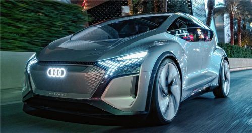 Navigation, Lichtkonzept und bevorzugte Einstellungen: Der interaktive AI:ME soll lernen, was Fahrer und Insassen wünschen. Foto ampnet/Audi