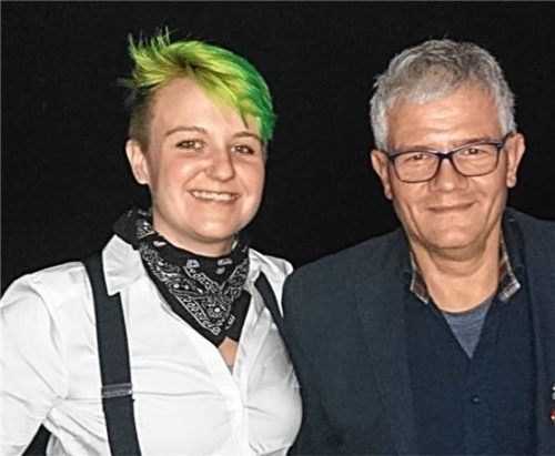 Ricarda Krüger und Bernhard Weißenbacher wollen bürgernah handeln.Foto h.Ernst