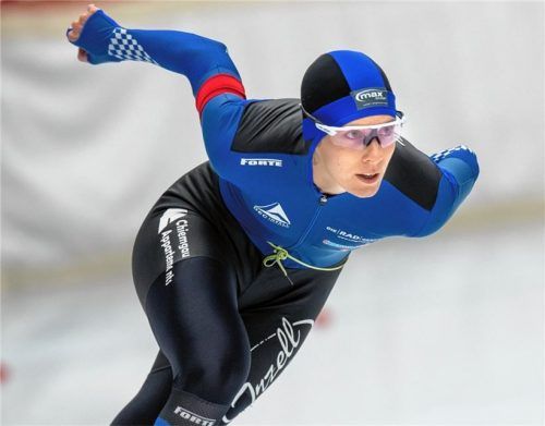 Roxanne Dufter konnte nur mit dem Lauf über 1500 Meter zufrieden sein.Foto Wukits