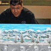 Als kleiner Bub Feuer gefangen