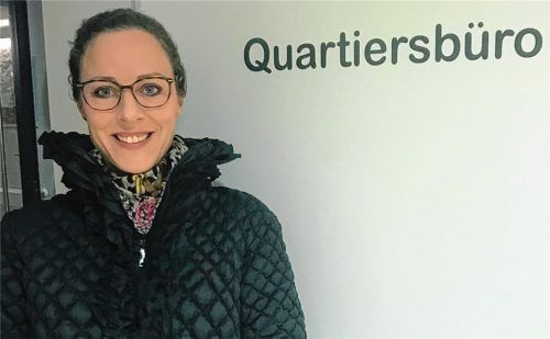 Stephanie Weber (43) ist seit September im Bürgerhaus. Sie ist für die Koordination der Angebote zuständig, aber auch für die Umsetzung neuer Ideen und hilft Senioren, wenn sie in Not sind. Foto re