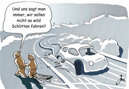 Vorsicht vor Schnee in der Fahrbahnmitte: Hier kann der Wagen schnell ins Schleudern geraten. Foto Auto-Medienportal.Net/Goslar Institut