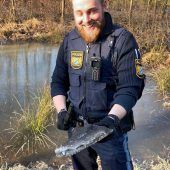 Krokodil-Alarm  in Niederbayern