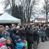 Gardebesuch bei den Siedlern