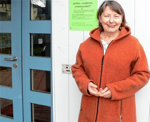 Agathe Lehle und ihr Team organisieren jährlich acht Veranstaltungen – als nächstes steht „Alle Bürgermeisterkandidaten an einem Tisch“ an. Foto Re
