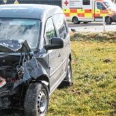 Zwei verletzte Autofahrer