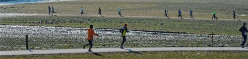 Beim Chiemgau-Thermen-Crosslauf ist die Strecke diesmal ein wenig geändert worden.
