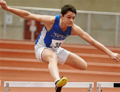 Brian Kersten vom TSV Bad Endorf wurde bayerischer Meister im Vierkampf der Jugend M14.Foto Stuffer