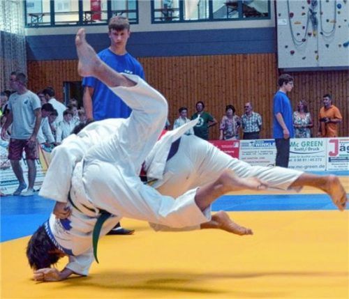Der bayerische Meister Ronald Olenberg in Aktion.