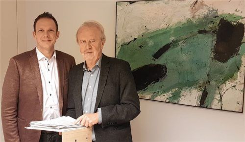 Der neue und der scheidende Kulturreferent: Wolfgang Hauck kann sich an der Seite von Robert Berberich einarbeiten. Foto Weiser