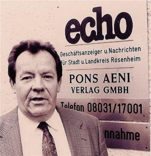 Drei Jahrzehnte lang hat Kurt Müller die Wochenzeitung „Echo“ geleitet.