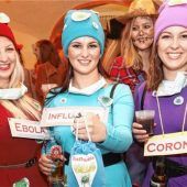 Viren-Trio mit den schönsten Masken