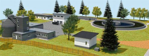 Ein immerwährender Streitpunkt: die neue Kläranlage in Oberaudorf (hier eine 3D-Animation).Foto re