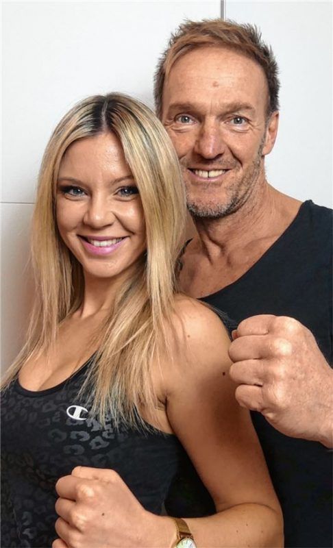 Ein unschlagbares Team: Marlene Plank und ihr Freund Jürgen Biesterfeld eröffnen ein Kickbox-Studio. Foto privat