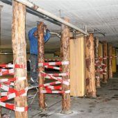 Bäume für die Tiefgarage