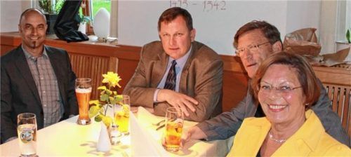 Im Bürgerdialog über Baurechtsfragen: Walter Pakulat (FDP).