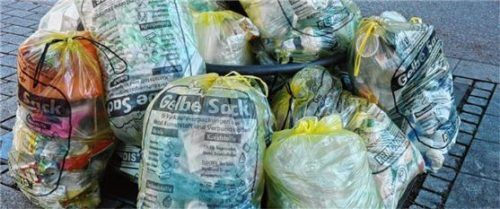 In Mühldorf wird der Plastikmüll geholt.Foto Bixabay