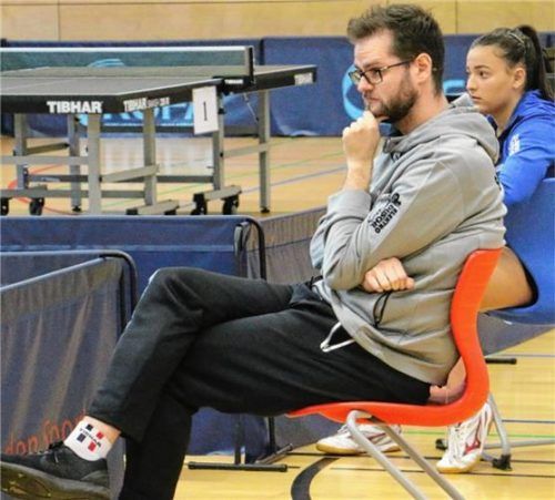 Kolbermoors Chefcoach Michael Fuchs sieht dem Sonntag mit gemischten Gefühlen entgegen.Foto Erlich