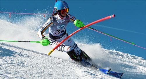 Lilian Thiry vom SC Aising-Pang fuhr in der U18-Wertung der deutschen Meisterschaft auf den sehr guten siebten Platz. Foto  Paul