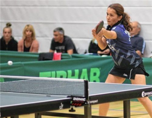 Mateja Cvetnic wusste bei Kolbermoors Sieg mit zwei Einzelerfolgen sowie einem Punkt im Doppel zu überzeugen. Foto  Erlich