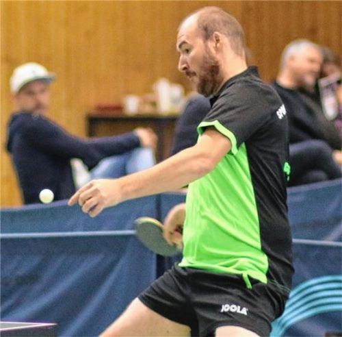 Michael Silhak kommt für den SBR in der Rückrunde erstmals zum Einsatz.Foto Erlich