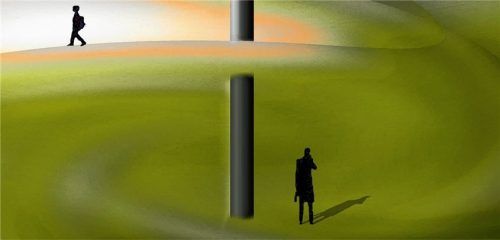 „Pixlart“ zeigt der Künstler Richard Lindl. Sein Pinsel ist die Maus. Foto bößwetter