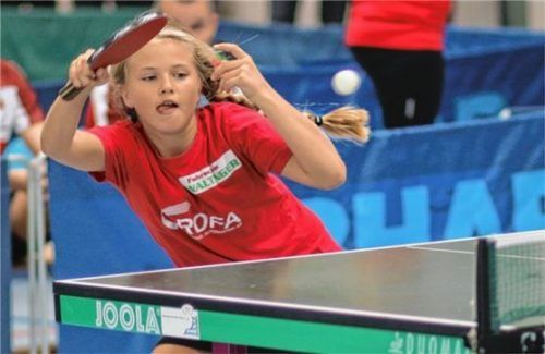 Stephanie Deinzer (SV Riedering) wurde Dritte in der Altersklasse 13 der Mädchen.