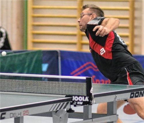 Thomas Böhmert war maßgeblich dafür verantwortlich, dass Bezirksoberligist ASV Au die Endrunde erreichte.Foto eg