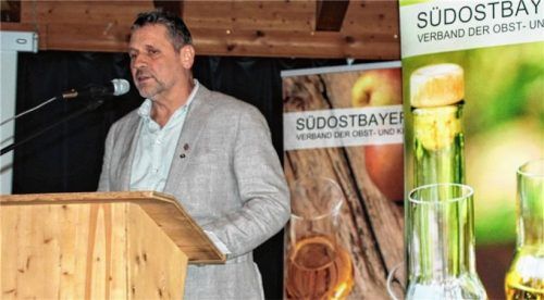 Verbandschef Andreas Franzl konnte von steigenden Mitgliederzahlen berichten. Er will im kommenden Jahr sein Amt zur Verfügung stellen.Fotos strim