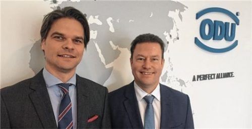 Weltweit unterwegs, jetzt auch mit einem Steirer in der Geschäftsführung: Dr. Josef Leitner (links) zusammen mit dem Sprecher der Geschäftsführung, Dr. Kurt Woelfl. Foto  honervogt