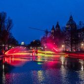 Isar in (Licht-)Flammen