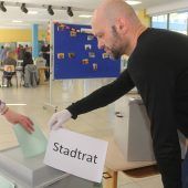 Entspannte Stimmung in den Wahllokalen