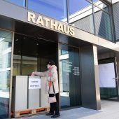 Eine Briefwahl als Kraftakt