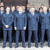 56 neue Bundespolizisten treten ihren Dienst in Rosenheim an