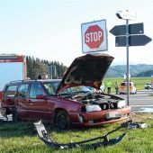Bub bei Unfall schwer verletzt