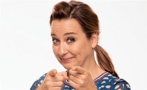 Das hat gesessen: Constanze Lindner spricht als und vom „Miss Verständnis“. Foto  re