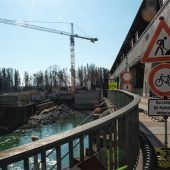 Arbeiten am Kraftwerk gehen weiter