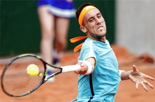 Der Bosnier Damir Dzumhur hat in seiner Karriere einige Tennisgrößen besiegt.Fotos  dpa