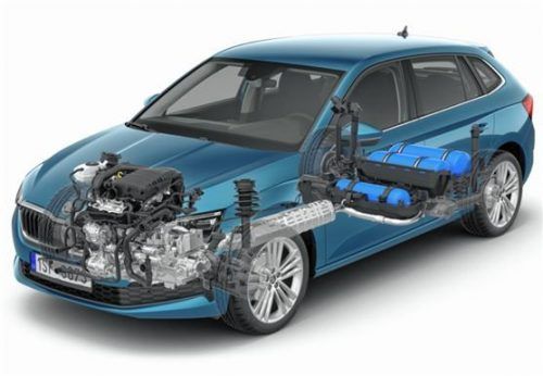 Der Skoda Octavia G-Tec fährt mit Erdgas. Foto ampnet/Skoda