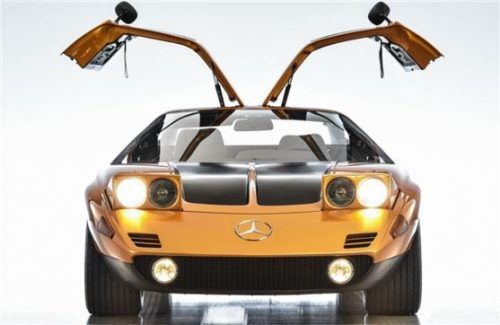 Die Studie Mercedes-Benz C 111-II im Jahr 1970. Foto Auto-Medienportal.Net/Daimler