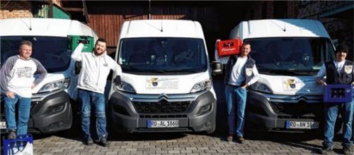 Echte Lieferprofis: Das Team von Anton‘s Getränkeservice beliefert auch in schwierigen Zeiten weiterhin die Kunden.