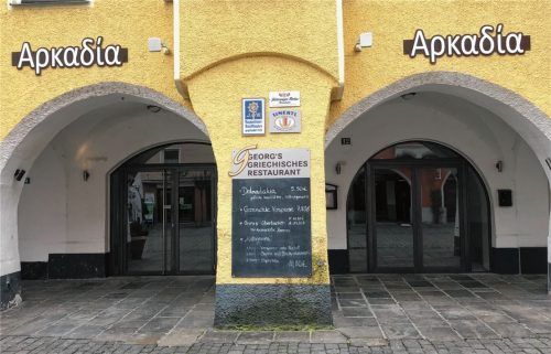 Ein vorübergehender Leerstand: Das griechische Restaurant „Arkadia“ in der Heilig-Geist-Straße gibt es nicht mehr. Ein Auerbräu-Lokal soll in die Räumlichkeiten einziehen. Fotos Heise