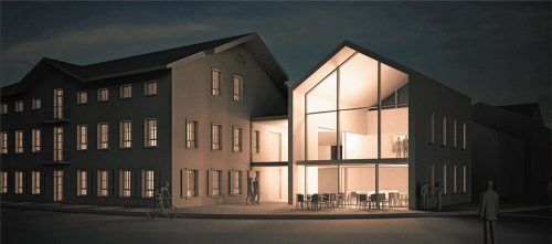 Eines der größten Vorhaben der Marktgemeinde Bruckmühl ist das Bürger- und Kulturhaus. Dafür wurden im aktuellen Haushalt zwei Millionen Euro eingeplant. Die Gesamtkosten belaufen sich auf 8,48 Millionen Euro. Foto Architekten und Stadtplaner Romstätter