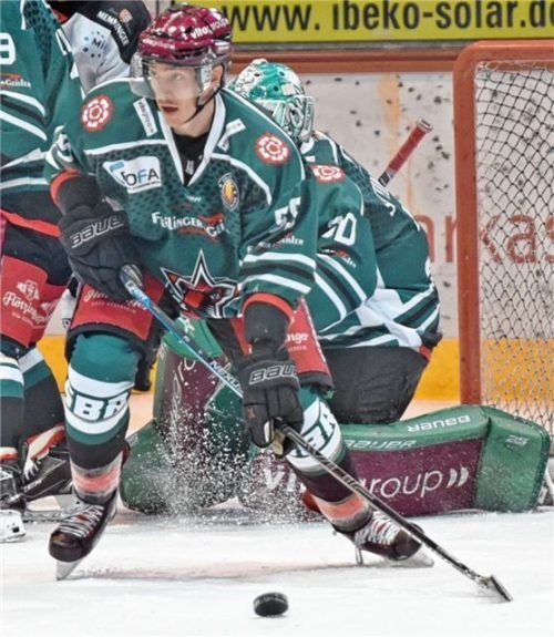 Florian Krumpe bleibt den Starbulls erhalten.Foto Ziegler