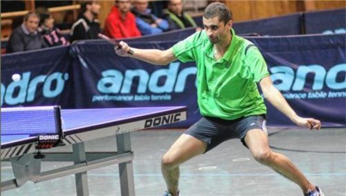 Florian Ludwig sorgte für den einzigen Lichtblick. Foto Erlich