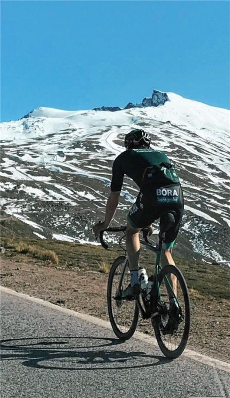 Insgesamt 48000 Höhenmeter bewältigte der Samerberger Radprofi Marcus Burghardt im Trainingslager.