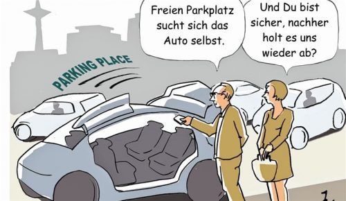 Noch fehlt das Vertrauen in selbstfahrende Autos.Foto ampnet
